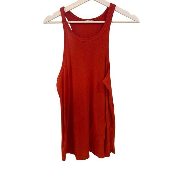 intimately Free People large ribbed oversized tank top - Picture 1 of 4